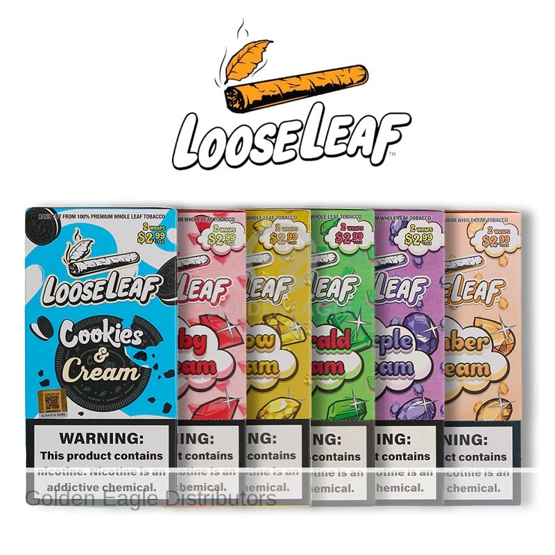 Loose Leaf Wraps 2ct Pack